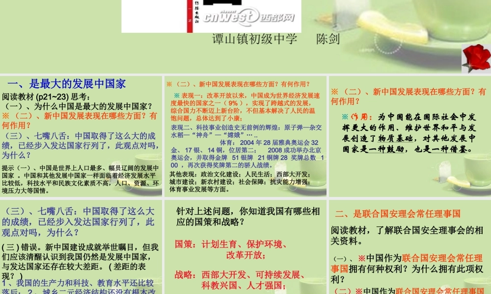 《中国的大国地位》