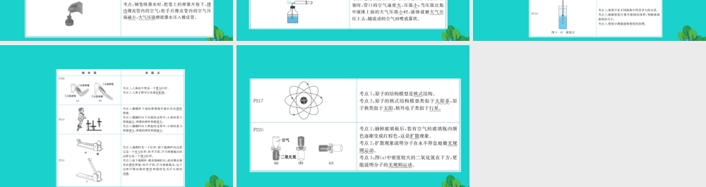 八年级物理全册 期末抢分必胜课 第十一章 小粒子与大宇宙课件 (新版)沪科版 课件