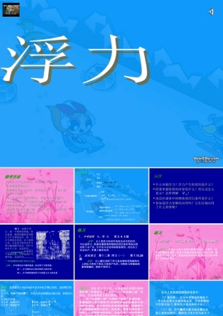 初三物理复习课件 浮力复习 课件