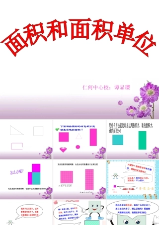 三年级数学面积和面积单位