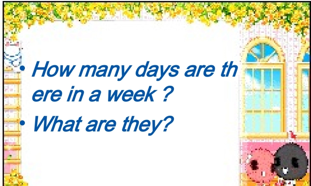 pep五年级英语第三单元第二课时