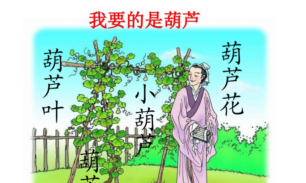 我要的是葫芦---副本