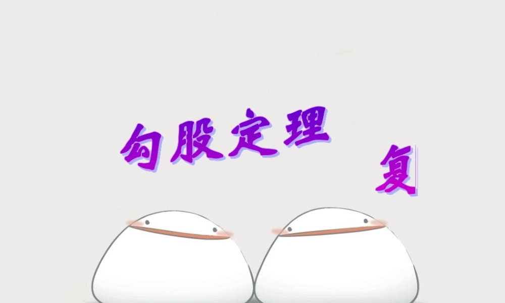 中罗香美晒课PPT勾股定理复习课