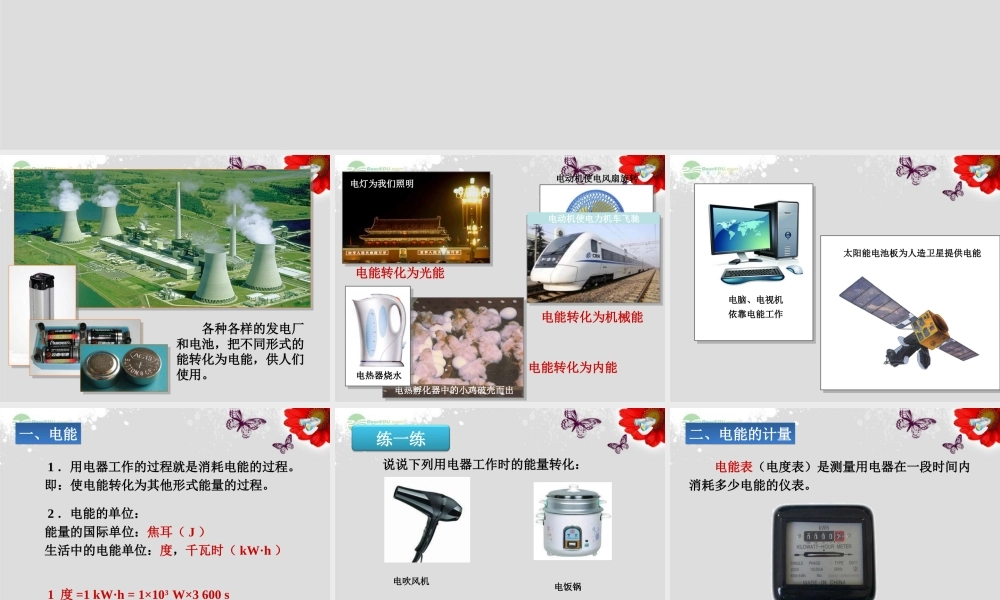 一、电能和电功-(2)