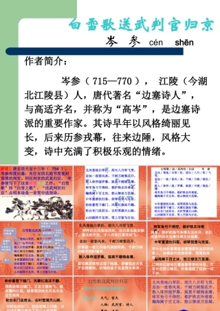 zmj-白雪歌送武判官归京