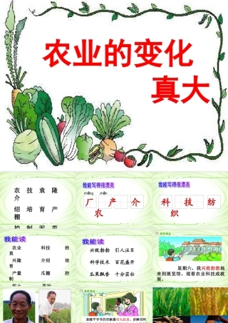 34-农业的变化真大