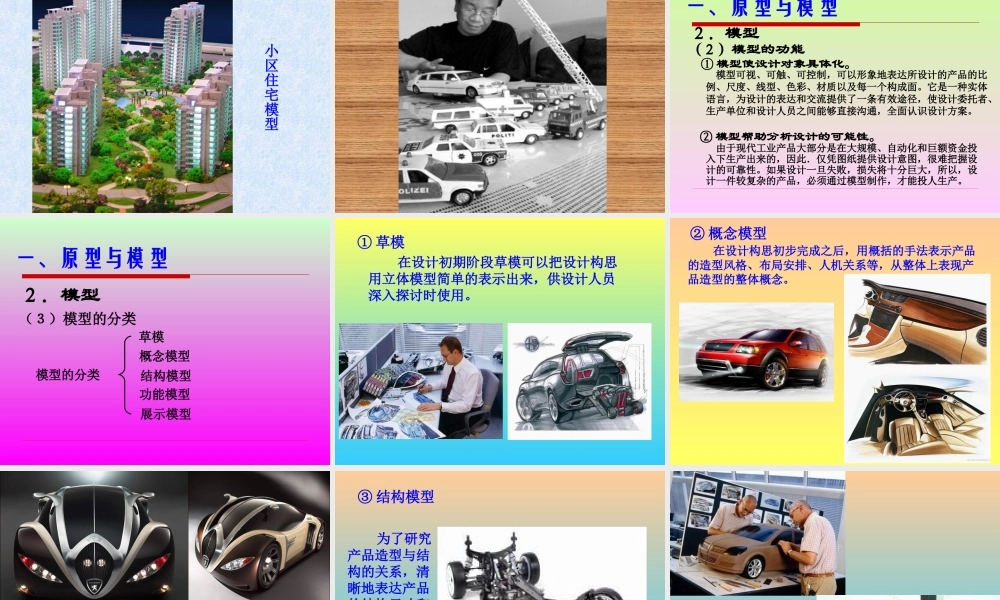 一、原型与模型