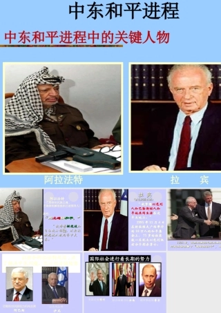 中东和平进程