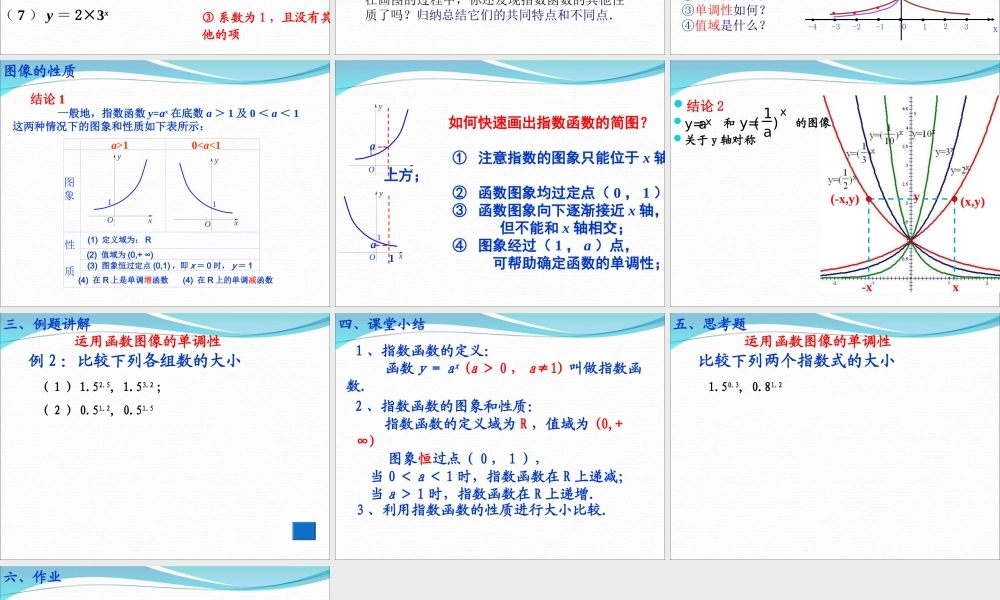 《指数函数》课件