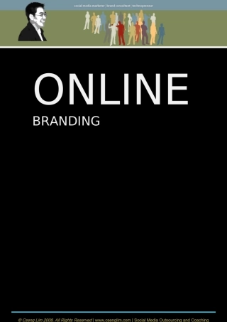 国外PPT创意精品：镌记我们的在线品牌-Branding-online--(英文)