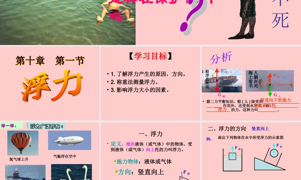 《浮力》ppt课件