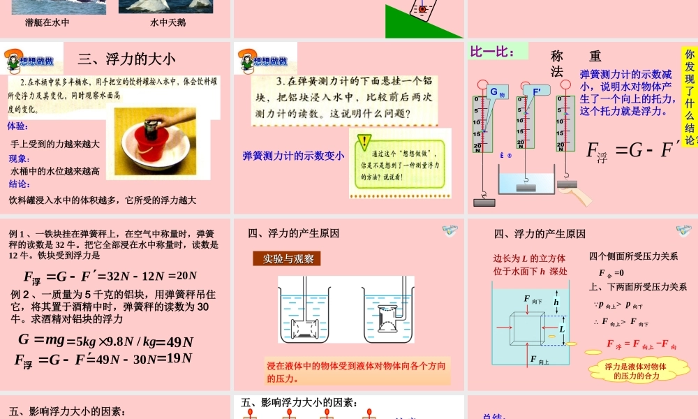 《浮力》ppt课件