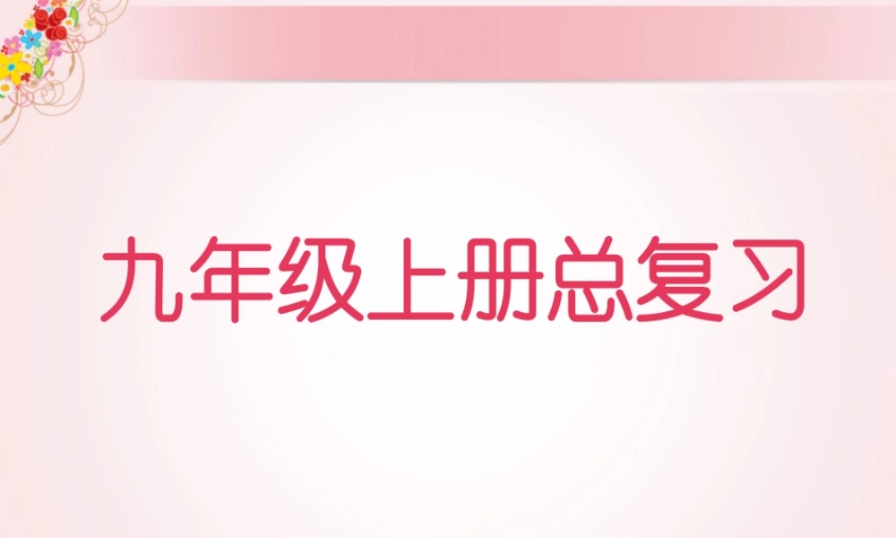 (用)上册复习PPT课件