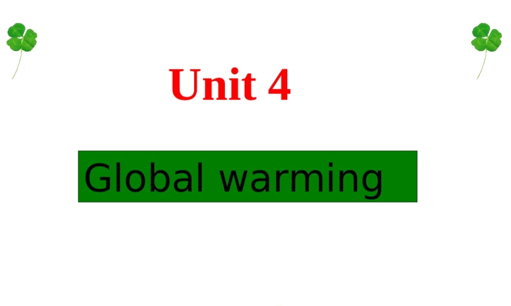 GlobalWarmingreading