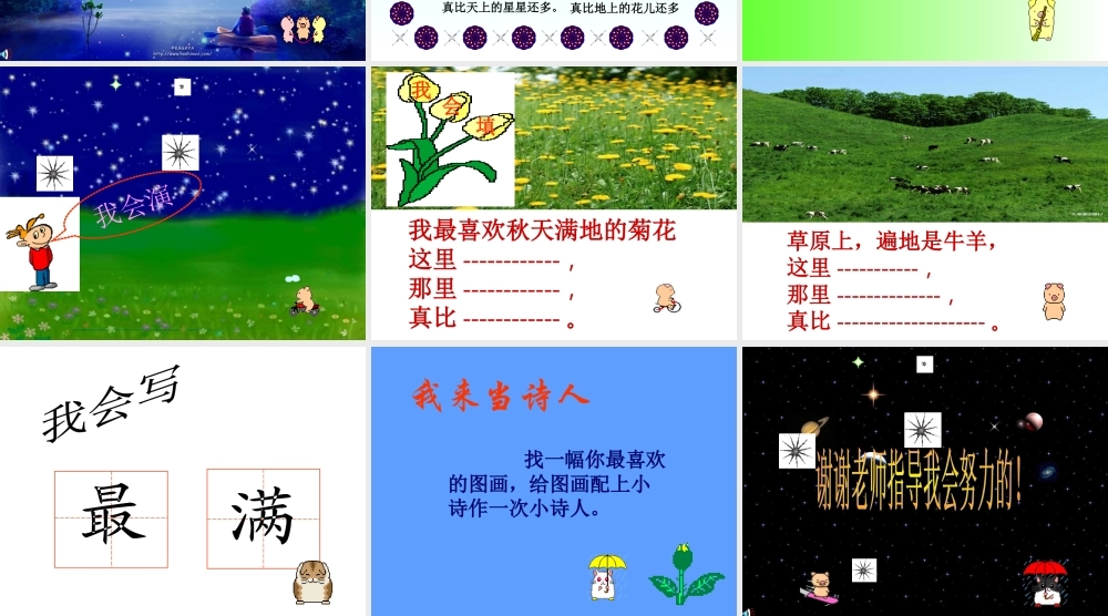 14、鲜花和星星课件