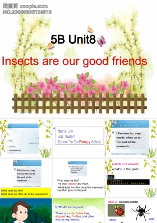 牛津小学英语5BUnit8Attheweekends(EFG)公开课