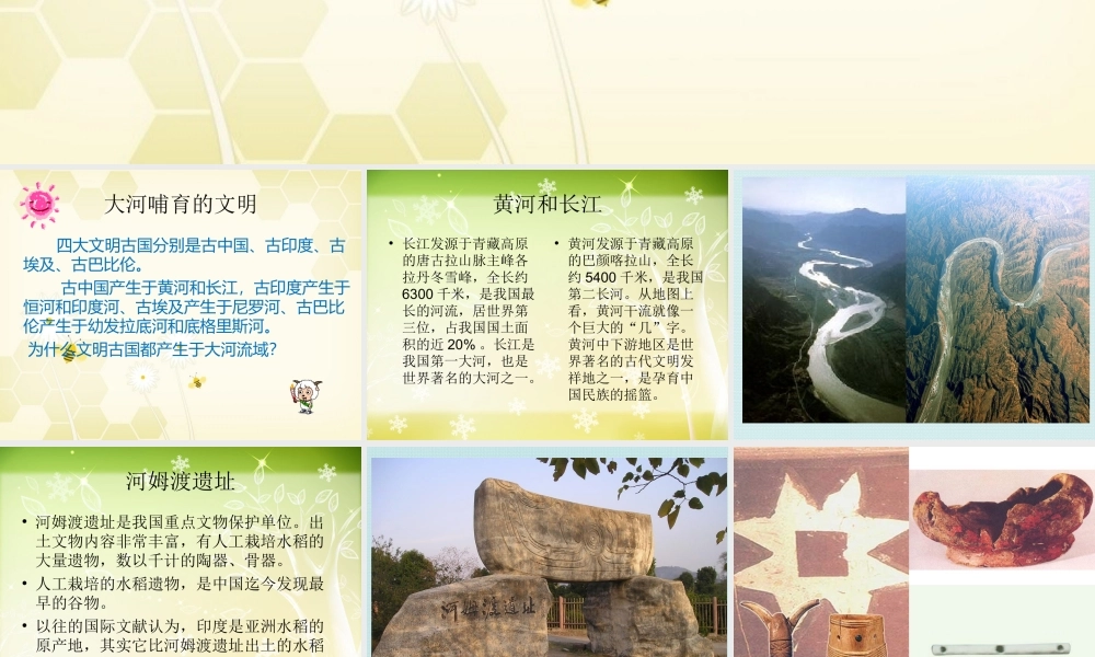 《追寻人类文明的足迹》课件1