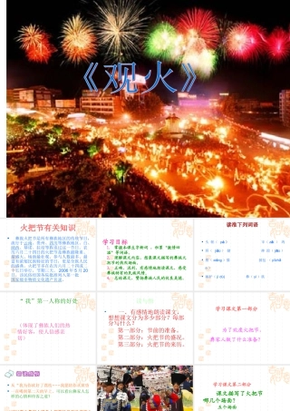 《观火》课件