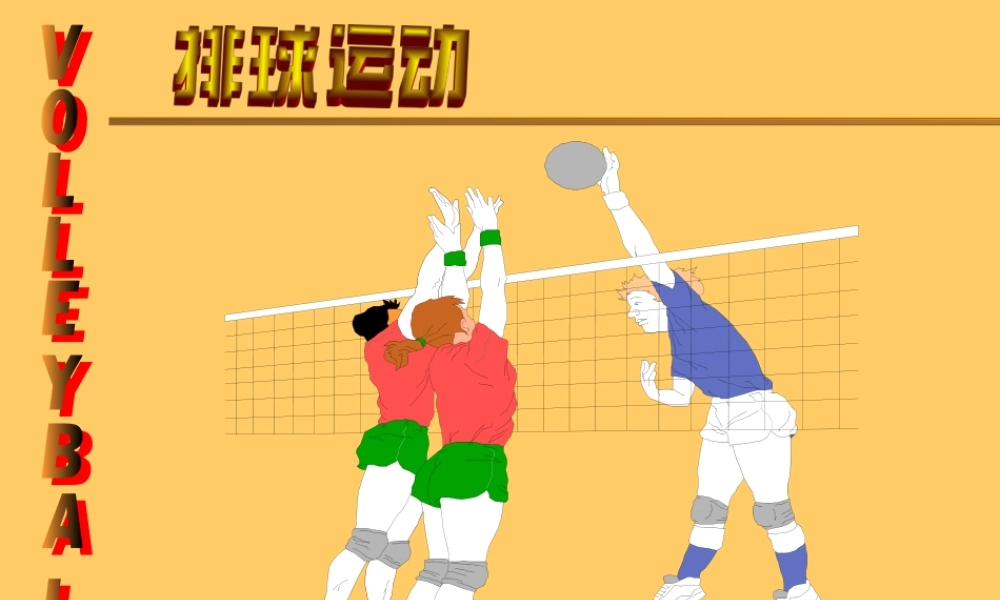 排球运动简介课件