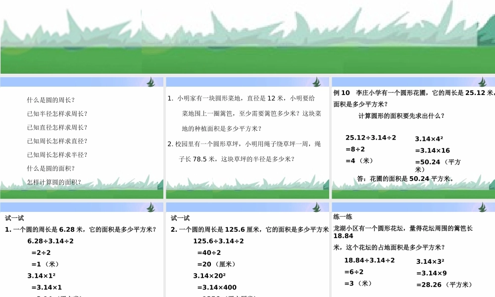 第六单元----第六课时《解决问题》