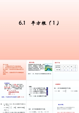 6.1-平方根(1)