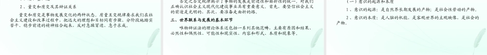 《马克思主义基本原理概论》串讲
