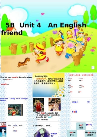 unit-4-An-English-friend(xin)