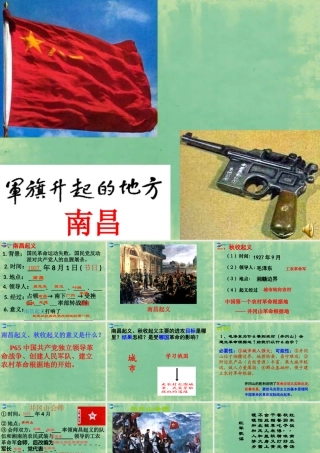 中学七年级历史上册 第13课 星星之火，可以燎原课件 鲁教版五四制 课件