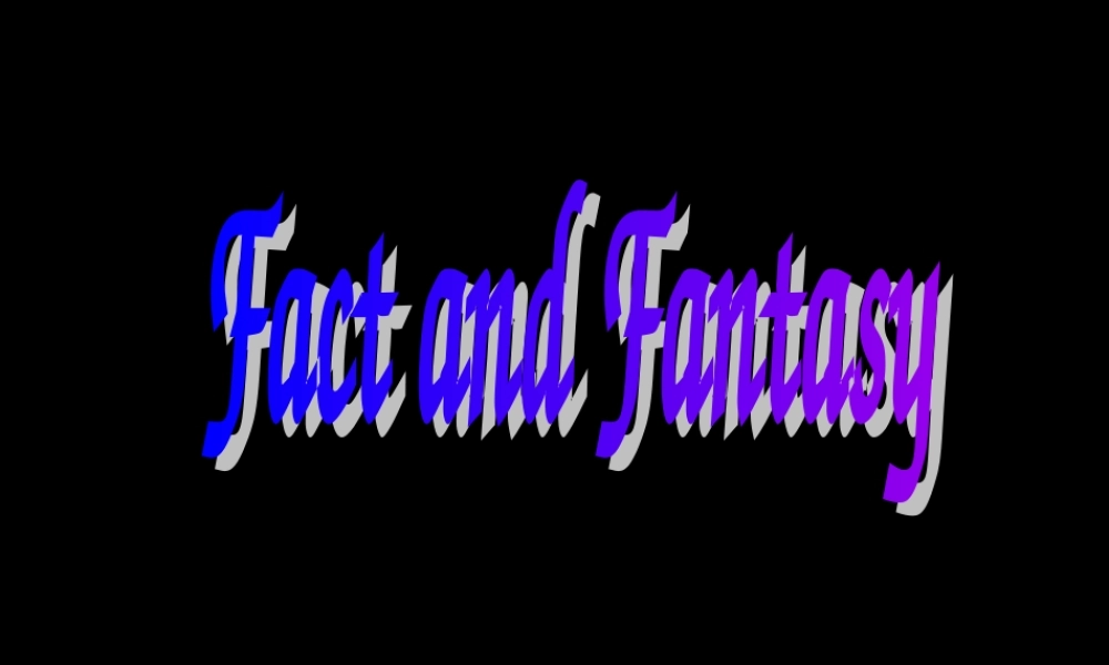 人教版高二英语unit12 fact and fantasy 课件