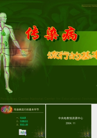 初二生物课件 传染病及其预防 课件