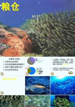 八年级语文上册 第19课(海洋是未来的粮仓)课件 语文版 课件