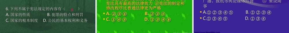 初三政治第六课复习课件 新课标 人教版 课件
