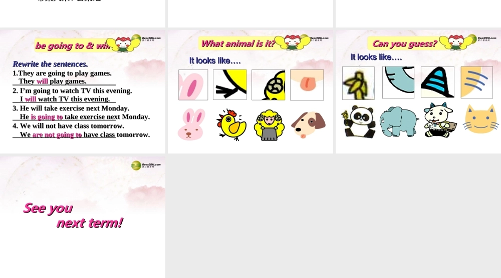 中学七年级英语下册 Lesson 64 Unit review课件 冀教版 课件