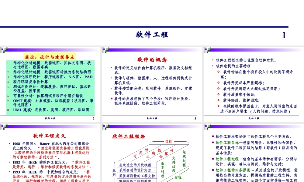 《软件工程概念-软件工程讲义》