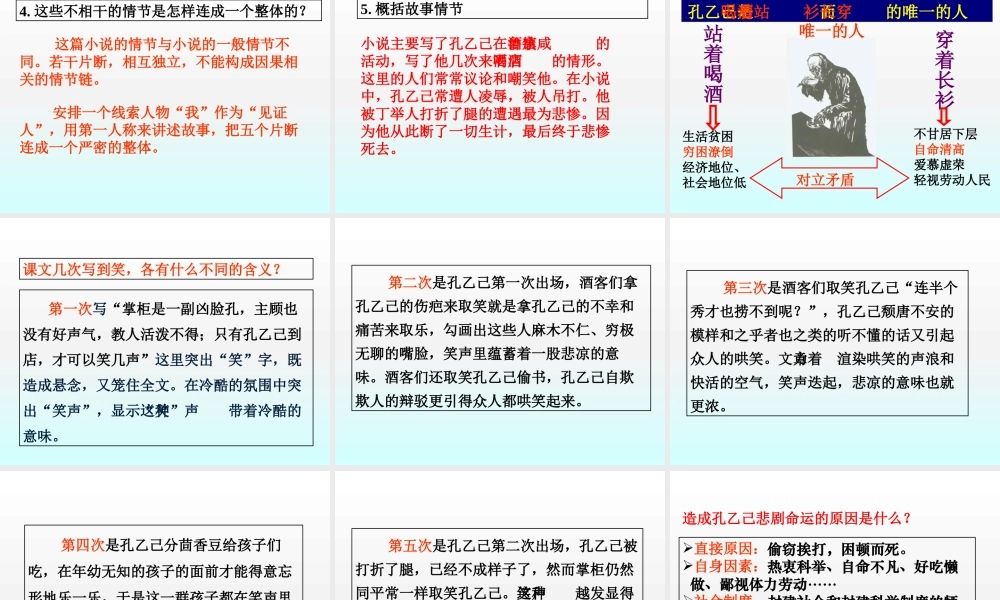 【《孔乙己》课件