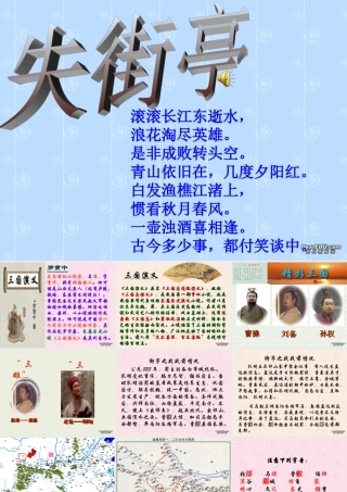 天津市高二语文失街亭 人教版 课件
