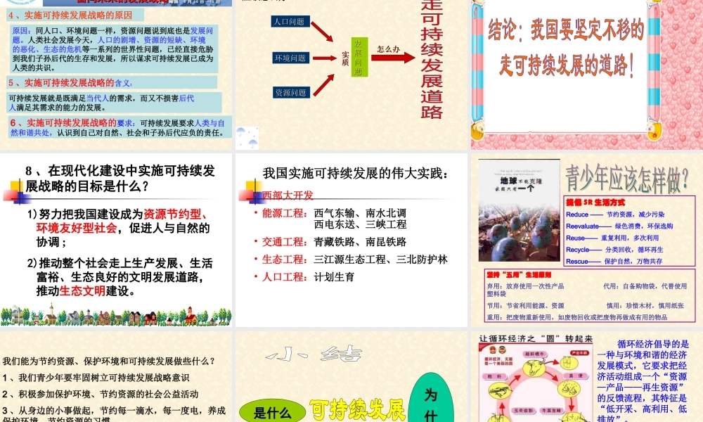 4.3实施可持续发展战略