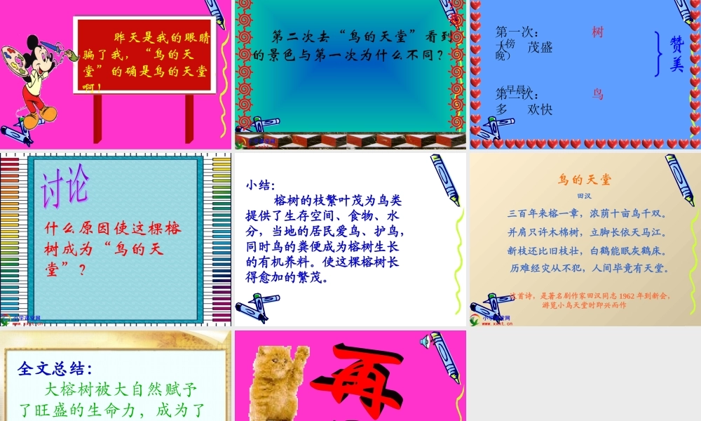 四年级语文上册《鸟的天堂》PPT课件之七(人教新课标)