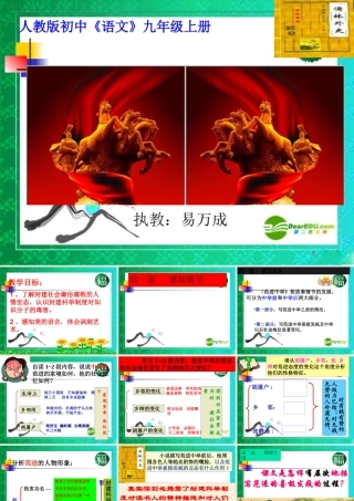九年级语文上册(范进中举)教学课件 人教新课标版 课件