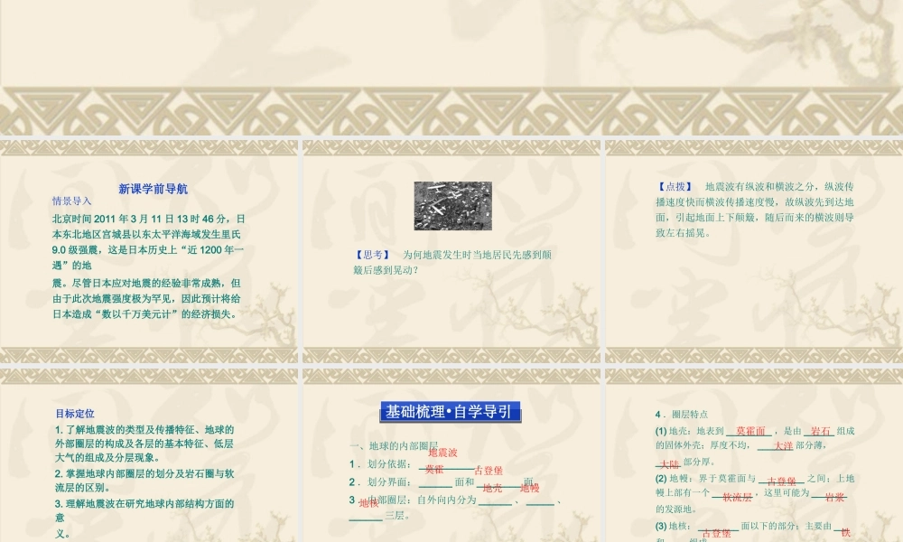 1.4-地球的圈层结构-ppt课件16--高中地理-新人教版-必修1