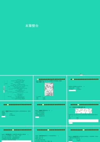 八年级地理上册 第一章 中国的疆域与人口本章整合课件 (新版)商务星球版 课件