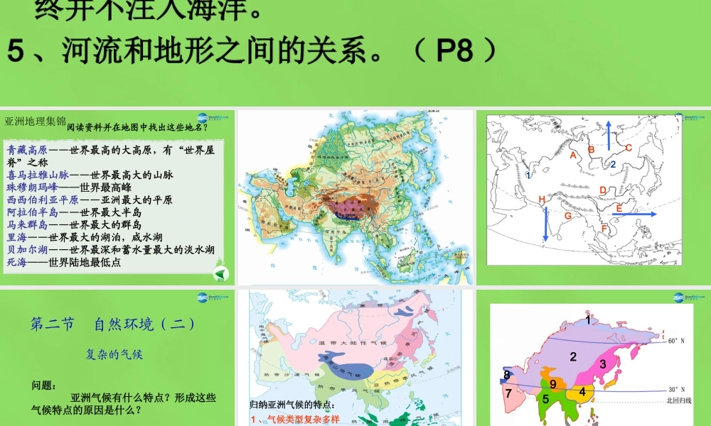 中学七年级地理下册(6.2 自然环境(第3课时))课件 (新版)新人教版 课件