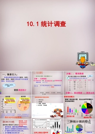 中学七年级数学下册 10.1 统计调查课件1 (新版)新人教版 课件