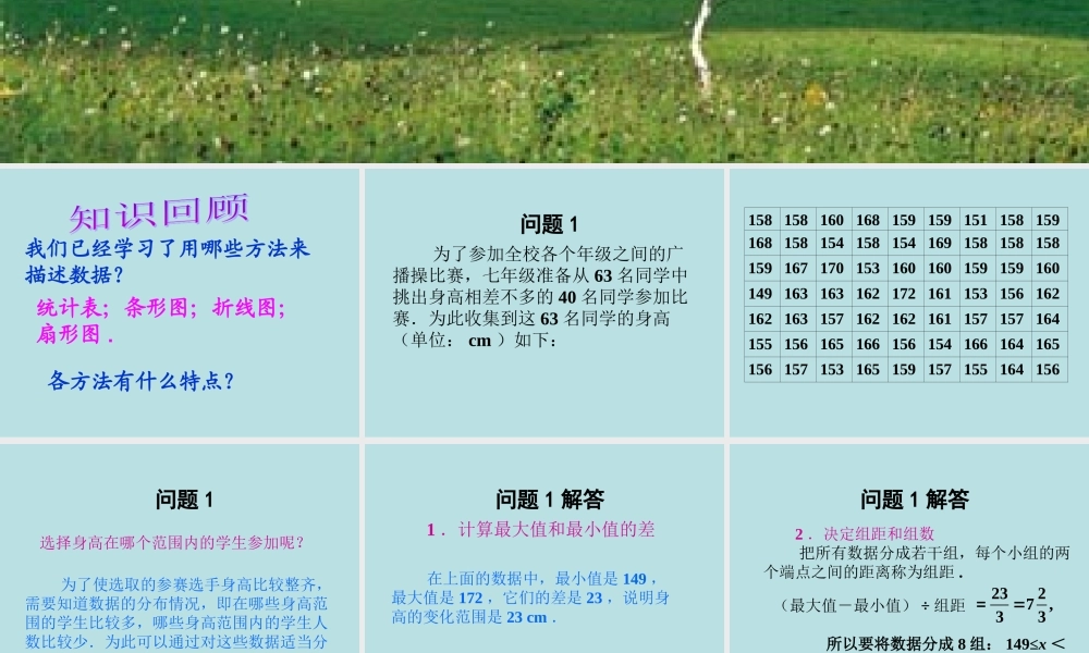 直方图教学PPT