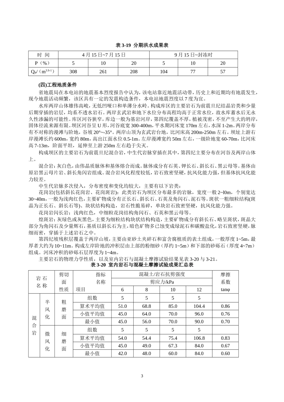 XX河床式水电站毕业设计指导书_第3页