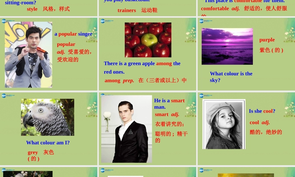 七年级英语上册 Unit 8 Fashion Reading课件 (新版)牛津版 课件