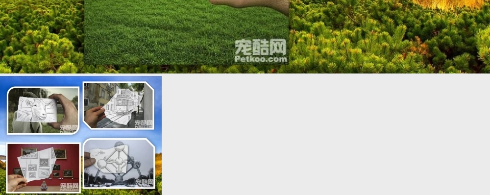 创意：相片加铅笔画