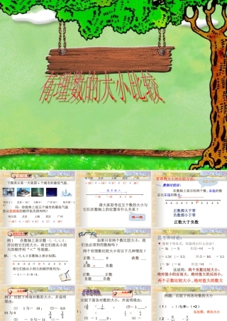 有理数的大小比较