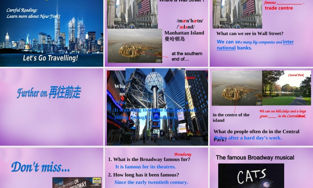 八年级英语下册 Unit 3 Online tours reading课件 (新版)牛津版 课件