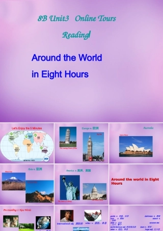 八年级英语下册 Unit 3 Online tours reading课件 (新版)牛津版 课件